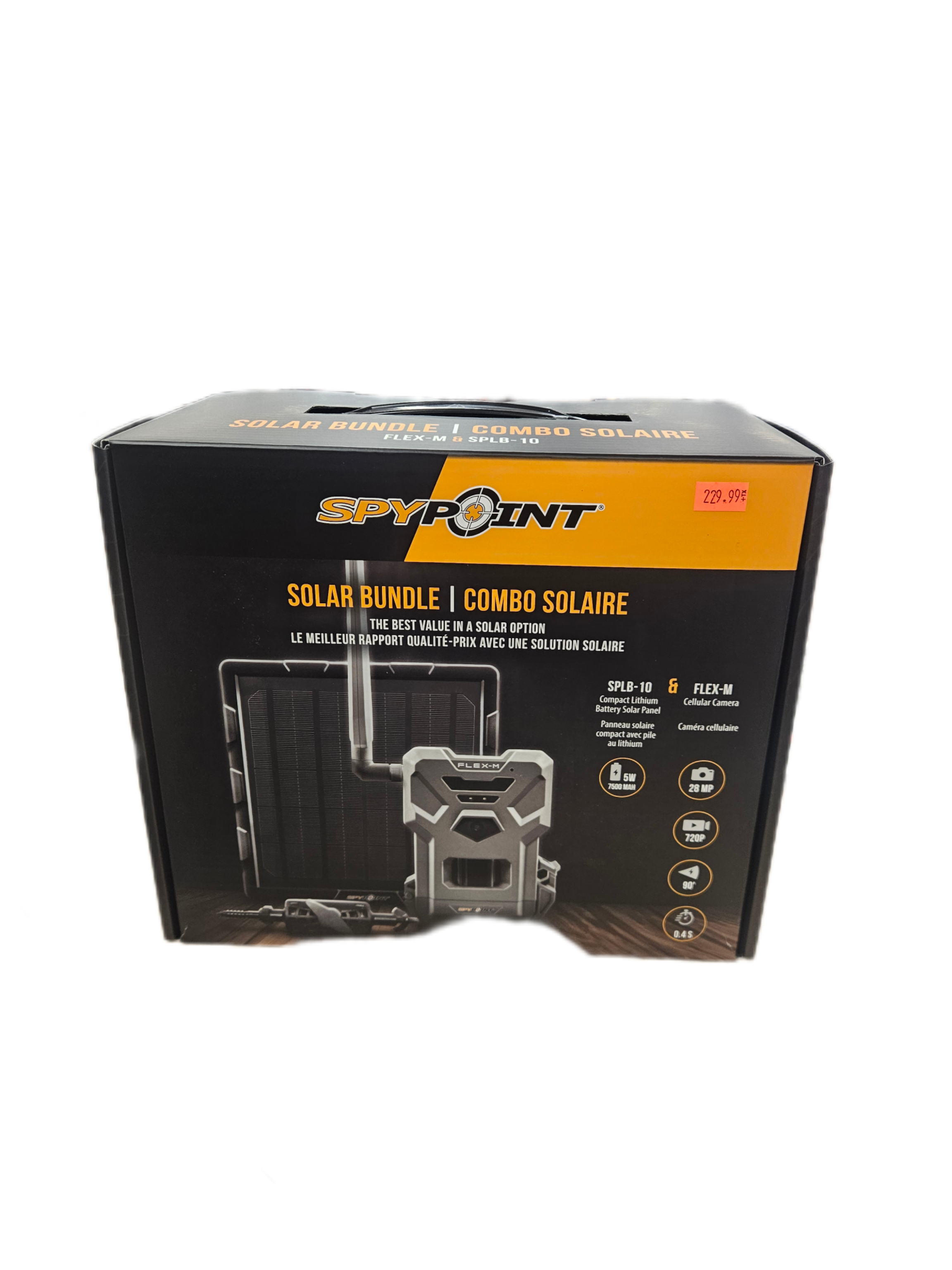 Caméra de chasse Spypoint Flex-M & SPLB-10 - Spypoint