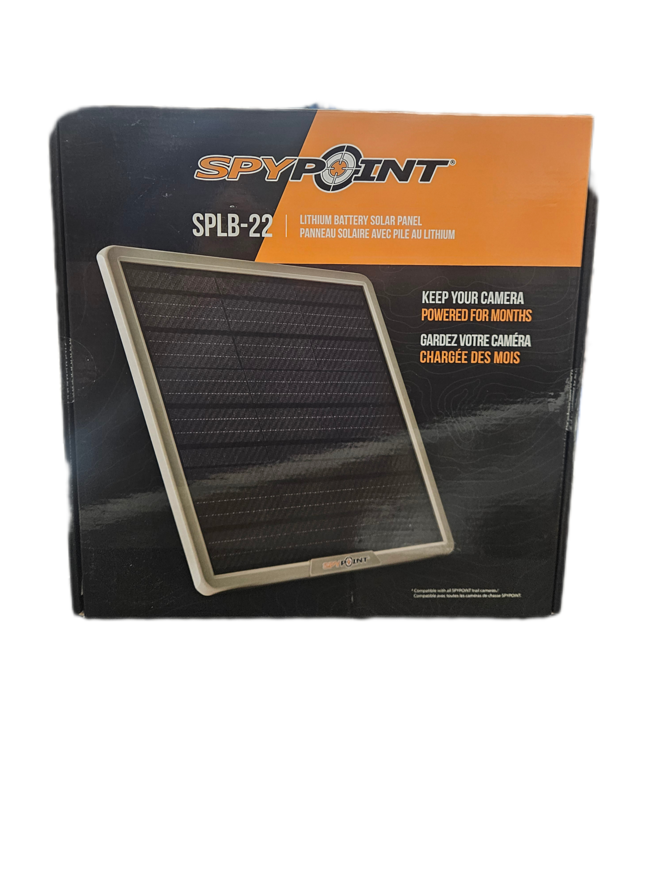 Panneau solaire avec pile au lithium SPLB-22 - Spypoint