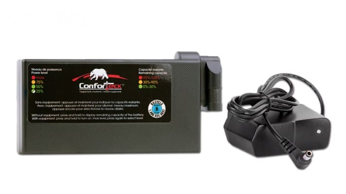 Kit ConforTeck Lithium avec contrôleur et chargeur - 