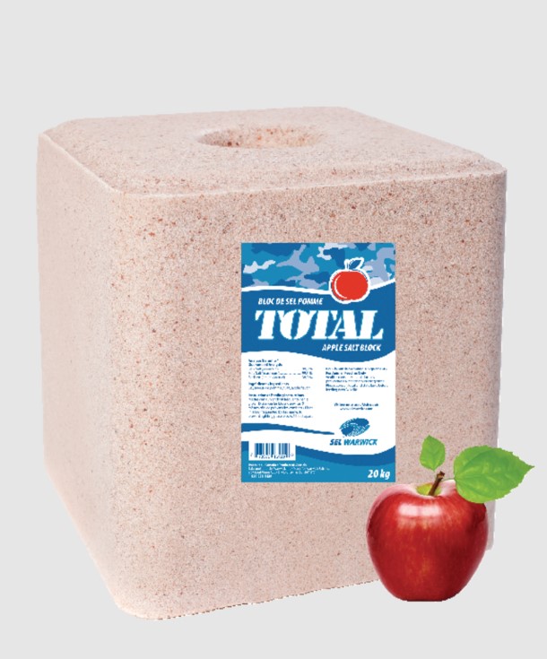 Bloc de sel pomme - 